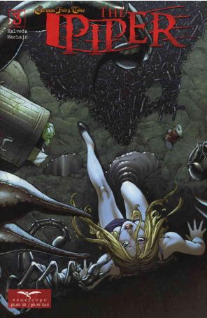 Grimm Fairy Tales: The Piper 3A published by Zenescope with cover art by Rich Bonk