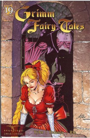 Grimm Fairy Tales 19 published by Zenescope with cover art by Al Rio