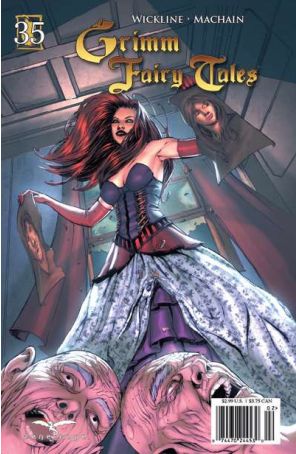 Grimm Fairy Tales 35A published by Zenescope with cover art by Ryan Stegman