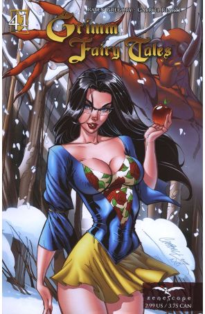 Grimm Fairy Tales 41A published by Zenescope with cover art by J. Scott Campbell