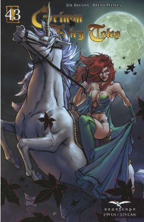 Grimm Fairy Tales 43B published by Zenescope with cover art by Mike DeBalfo