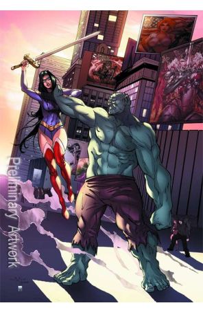 Grimm Fairy Tales Giant-Size 2014B published by Zenescope with cover art by Pasquale Qualano