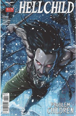 Hellchild 3B published by Zenescope with cover art by Eric J