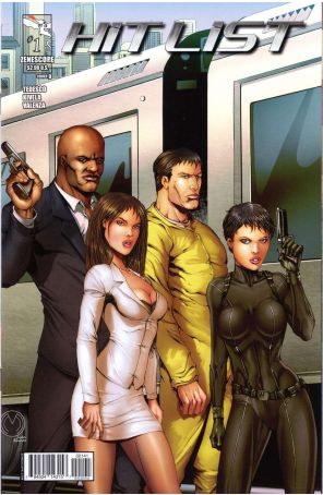 Hit List 1D published by Zenescope with cover art by Marat Mychaels