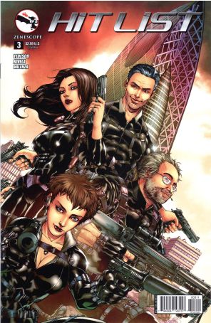 Hit List 3A published by Zenescope with cover art by Harvey Tolibao