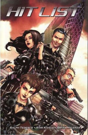 Hit List TPB 1 published by Zenescope with cover art by Harvey Tolibao