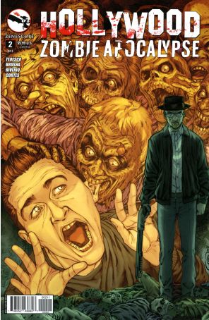Hollywood Zombie Apocalypse 2A published by Zenescope with cover art by Carlos Granda