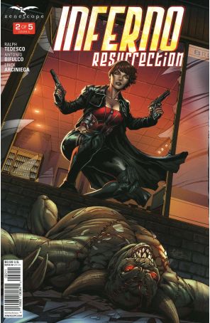 Inferno: Resurrection 2A published by Zenescope with cover art by Edgar Salazar