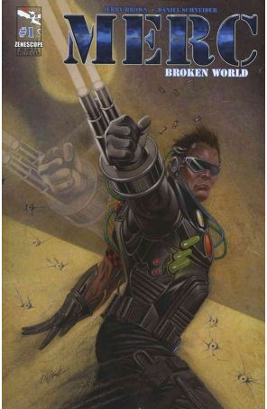 Merc 1 published by Zenescope with cover art by David Michael Beck