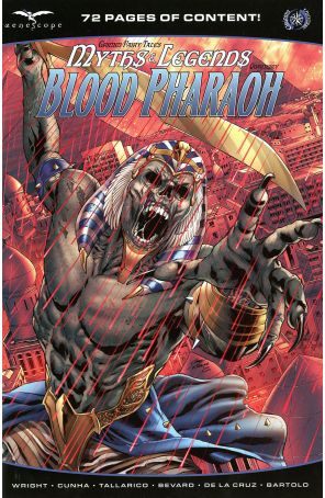 Myths And Legends Quarterly: The Blood Pharaoh 1A published by Zenescope with cover art by Igor Vitorino
