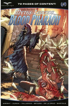 Myths And Legends Quarterly: The Blood Pharaoh 1B published by Zenescope with cover art by Riveiro
