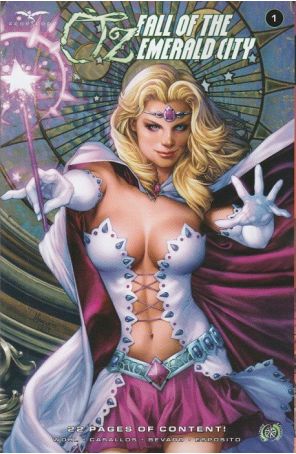 Oz: Fall of the Emerald City 1C published by Zenescope with cover art by Jay Anacleto