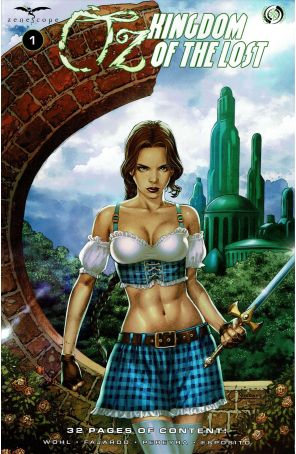 Oz: Kingdom of The Lost 1A published by Zenescope with cover art by Geebo Vigonte