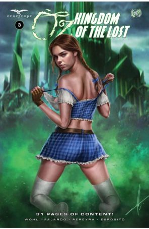 Oz: Kingdom of The Lost 3C published by Zenescope with cover art by Carla Cohen
