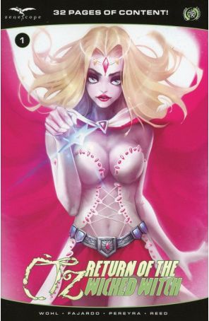 Oz: Return of the Wicked Witch 1D published by Zenescope with cover art by Ivan Tao