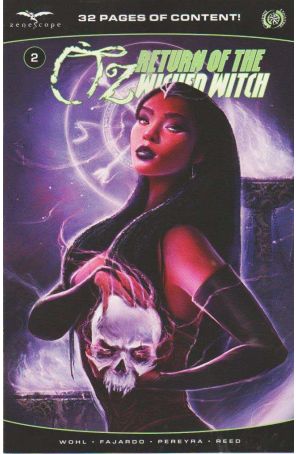 Oz: Return of the Wicked Witch 2D published by Zenescope with cover art by Pierluigi Abbondanza