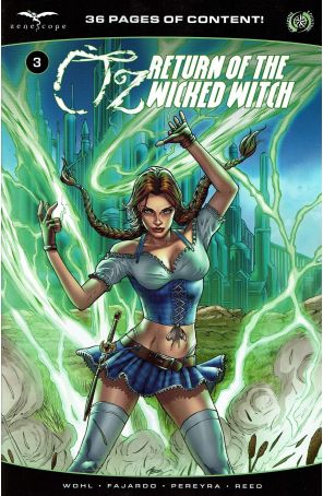 Oz: Return of the Wicked Witch 3A published by Zenescope