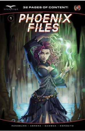 Phoenix Files 1D published by Zenescope with cover art by Vinz El Tabanas