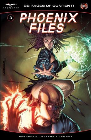 Phoenix Files 3A published by Zenescope with cover art by Al Barrionuevo