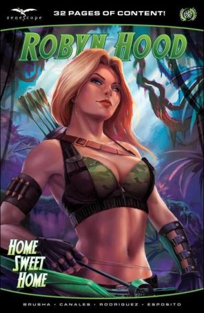 Robyn Hood: Home Sweet Home 1C published by Zenescope with cover art by Tristan Thompson