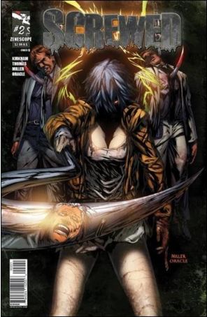 Screwed 2B published by Zenescope with cover art by David Miller
