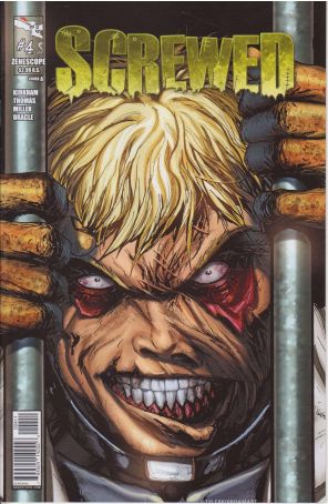 Screwed 4A published by Zenescope with cover art by Tyler Kirkham
