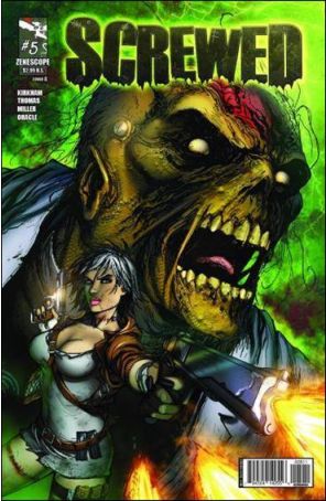 Screwed 5A published by Zenescope with cover art by Tyler Kirkham