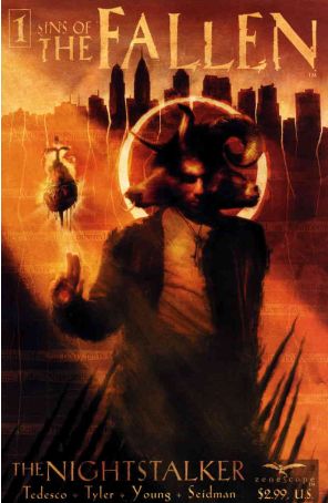 Sins of the Fallen 1 published by Zenescope with cover art by David Seidman
