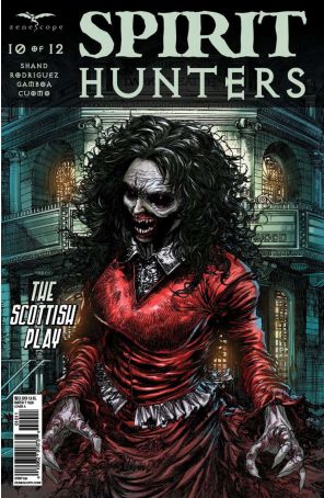 Spirit Hunters 10A published by Zenescope with cover art by Harvey Tolibao