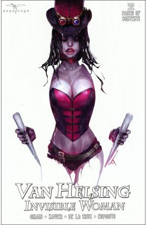 Van Helsing: Invisible Woman 1C published by Zenescope with cover art by Ivan Tao