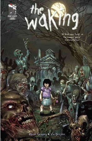 Waking 1B published by Zenescope with cover art by Eric Basaldua, Nei Ruffino