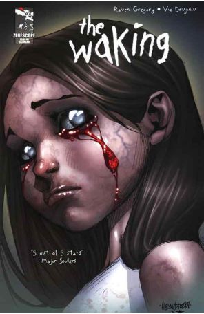 Waking 3A published by Zenescope with cover art by Alé Garza