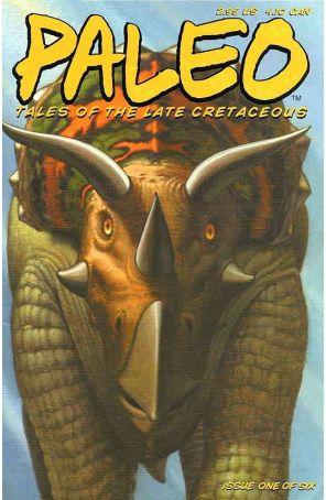 Paleo: Tales of the Late Cretaceous 1 published by Zeromayo with cover art by Jim Lawson and Michael Dooney