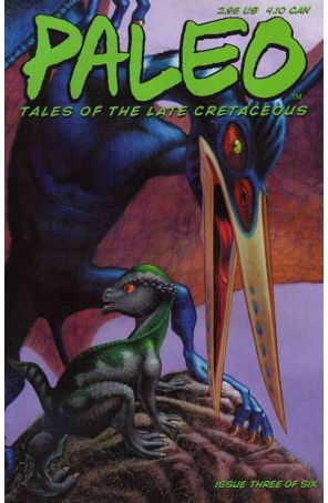 Paleo: Tales of the Late Cretaceous 3 published by Zeromayo with cover art by Jim Lawson and Michael Dooney