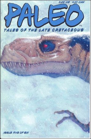 Paleo: Tales of the Late Cretaceous 5 published by Zeromayo with cover art by Jim Lawson and Michael Dooney