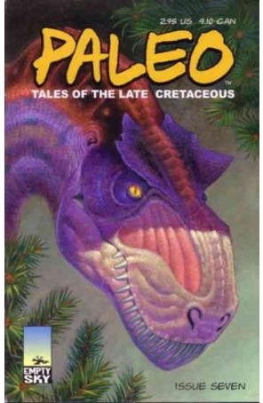 Paleo: Tales of the Late Cretaceous 7 published by Zeromayo with cover art by Jim Lawson and Michael Dooney
