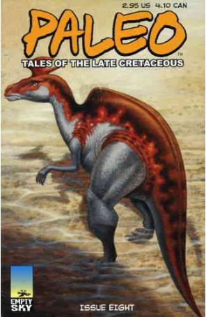 Paleo: Tales of the Late Cretaceous 8 published by Zeromayo with cover art by Michael Dooney