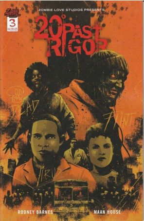 20 Degrees Past Rigor 3 published by Zombie Love with cover art by Maan House