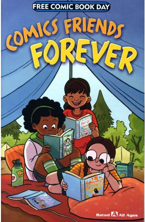 Comics Friends Forever FCBD 2018 published by -01 First Second with cover art by Vera Brosgol