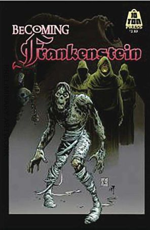 Becoming Frankenstein 4 published by 10 Ton with cover art by Frank Cirocco