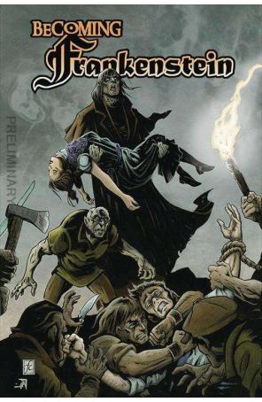 Becoming Frankenstein 6 published by 10 Ton with cover art by Frank Cirocco