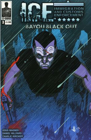 Ice: Bayou Blackout 3 published by 12-Gauge with cover art by Daniel Hillyard