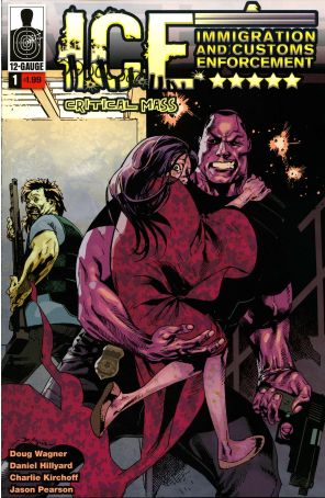 ICE: Critical Mass 1A published by 12-Gauge with cover art by Jason Pearson