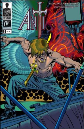 Anti 4 published by 12-Gauge with cover art by Brian Stelfreeze
