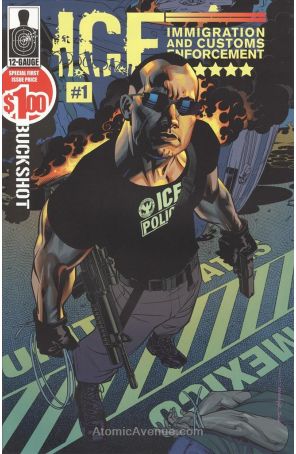 I.C.E. 1 published by 12-Gauge with cover art by Brian Stelfreeze