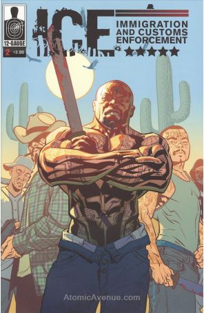 I.C.E. 2 published by 12-Gauge with cover art by Brian Stelfreeze