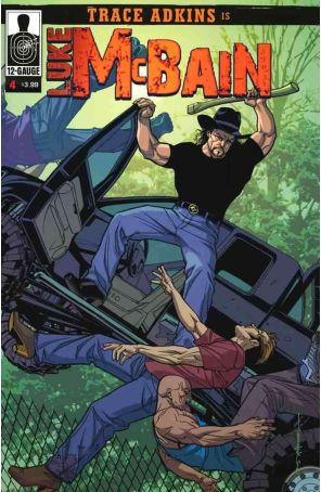 Luke McBain 4 published by 12-Gauge with cover art by Brian Stelfreeze