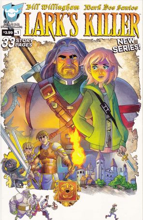 Lark's Killer 1B published by Devil's Due with cover art by Mark Dos Santos