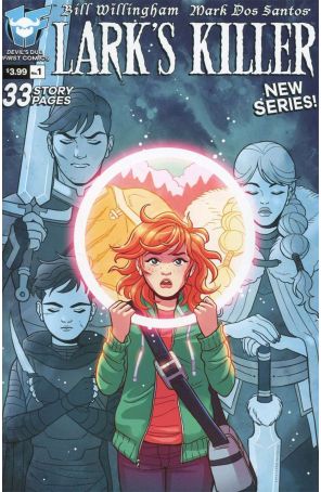Lark's Killer 1C published by Devil's Due with cover art by Paulina Ganucheau