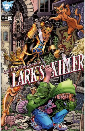 Lark's Killer 5C published by Devil's Due with cover art by Bill Willingham